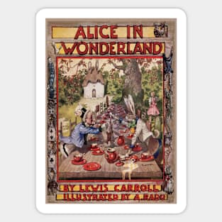 Alice in Wonderland by Lewis Carroll Sticker